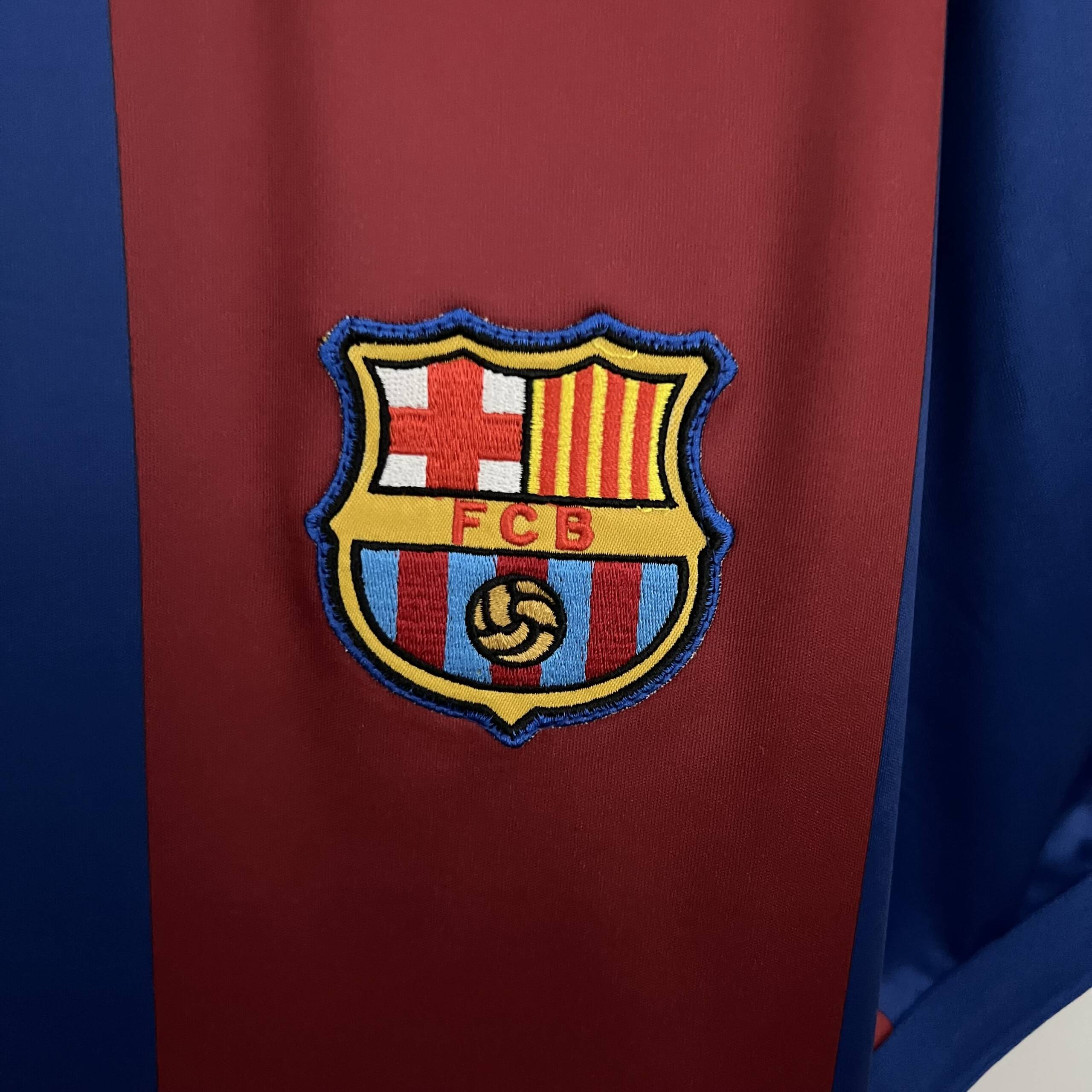 Barcelone Maillot Rétro 8082 - Vue 2